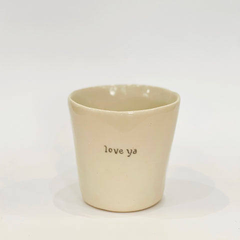 Love Ya Handmade Latte Mug