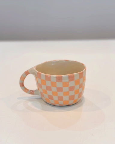 Goldie Mug Two Toned Check