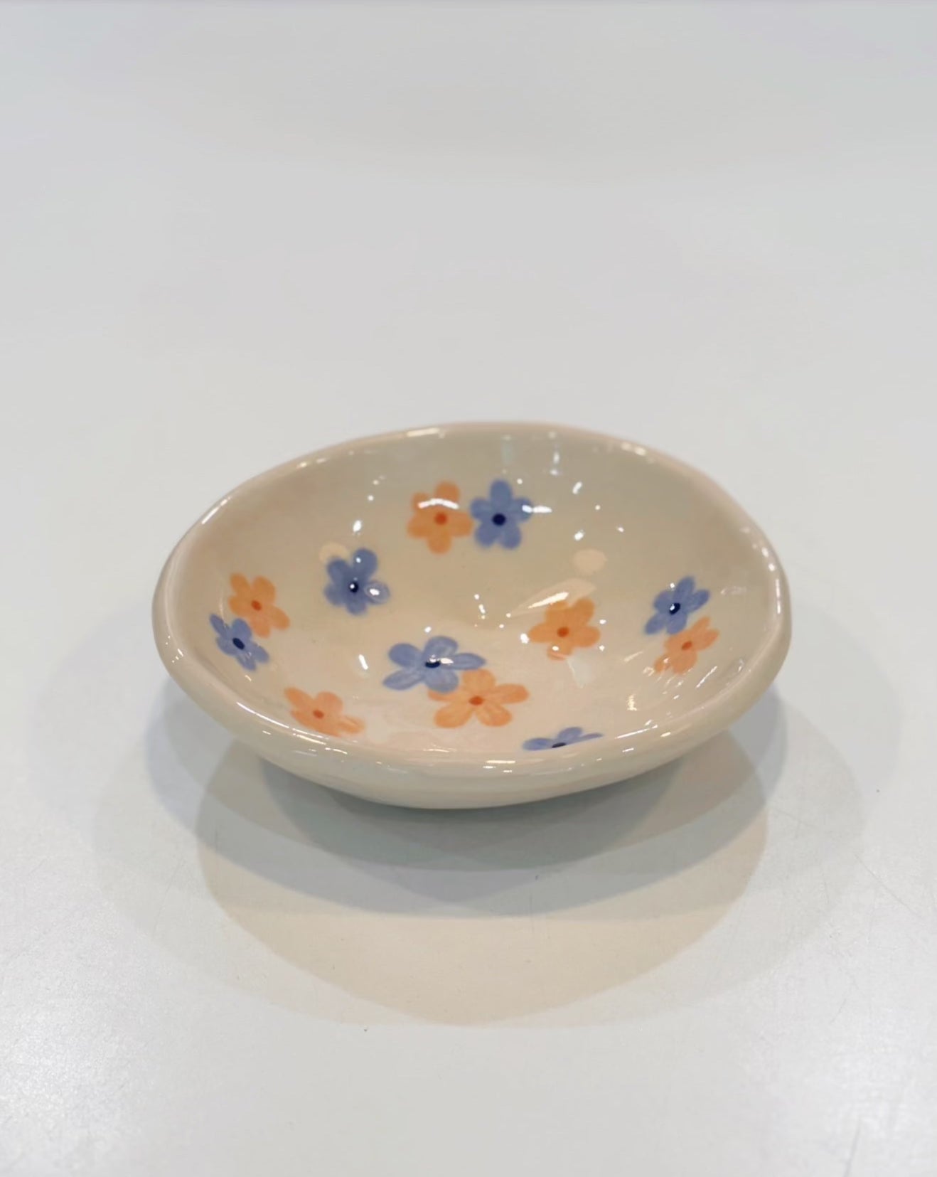 Bowl Two Toned Floral