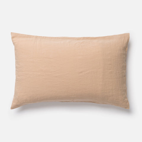 Linen Pillowcase Pair Latte