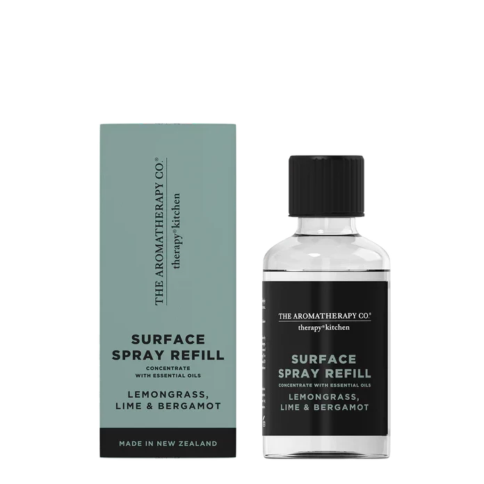 Therapy Kitchen Surface Spray Concentrate Refill - Lemongrass, Lime & Bergamot