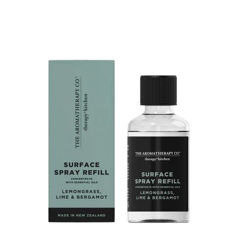 Therapy Kitchen Surface Spray Concentrate Refill - Lemongrass, Lime & Bergamot