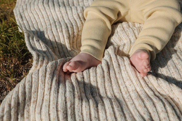 Funfetti Ribbed Baby Blanket Splice
