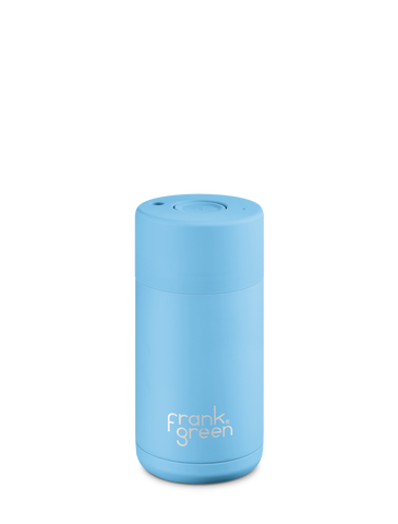 Ceramic Reusable Cup 355ml Sky Blue