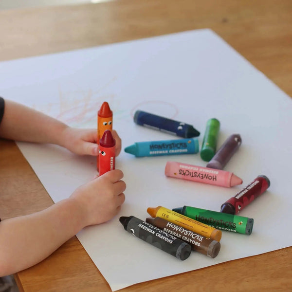 Super Jumbo Beeswax Crayons 7 pack