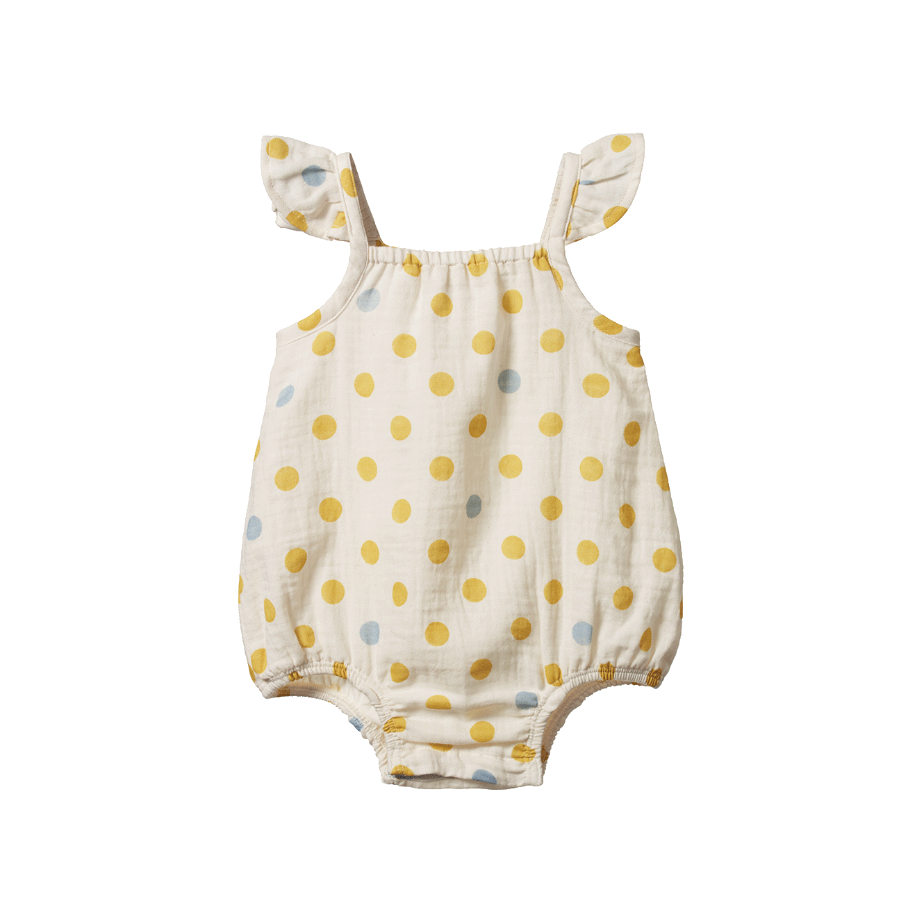 Petal Suit Summer Polka Dot Print