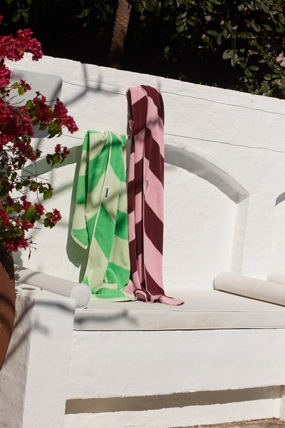 Beach Towel Rocky Road Stripe