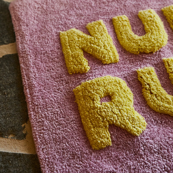 Tula Nudie Rudie Bath Mat Mini Mauve