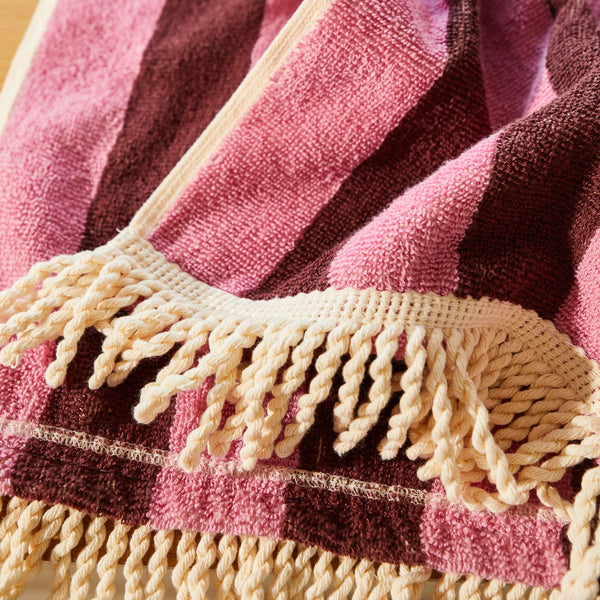 Jarita Hooded Towel Rosewater