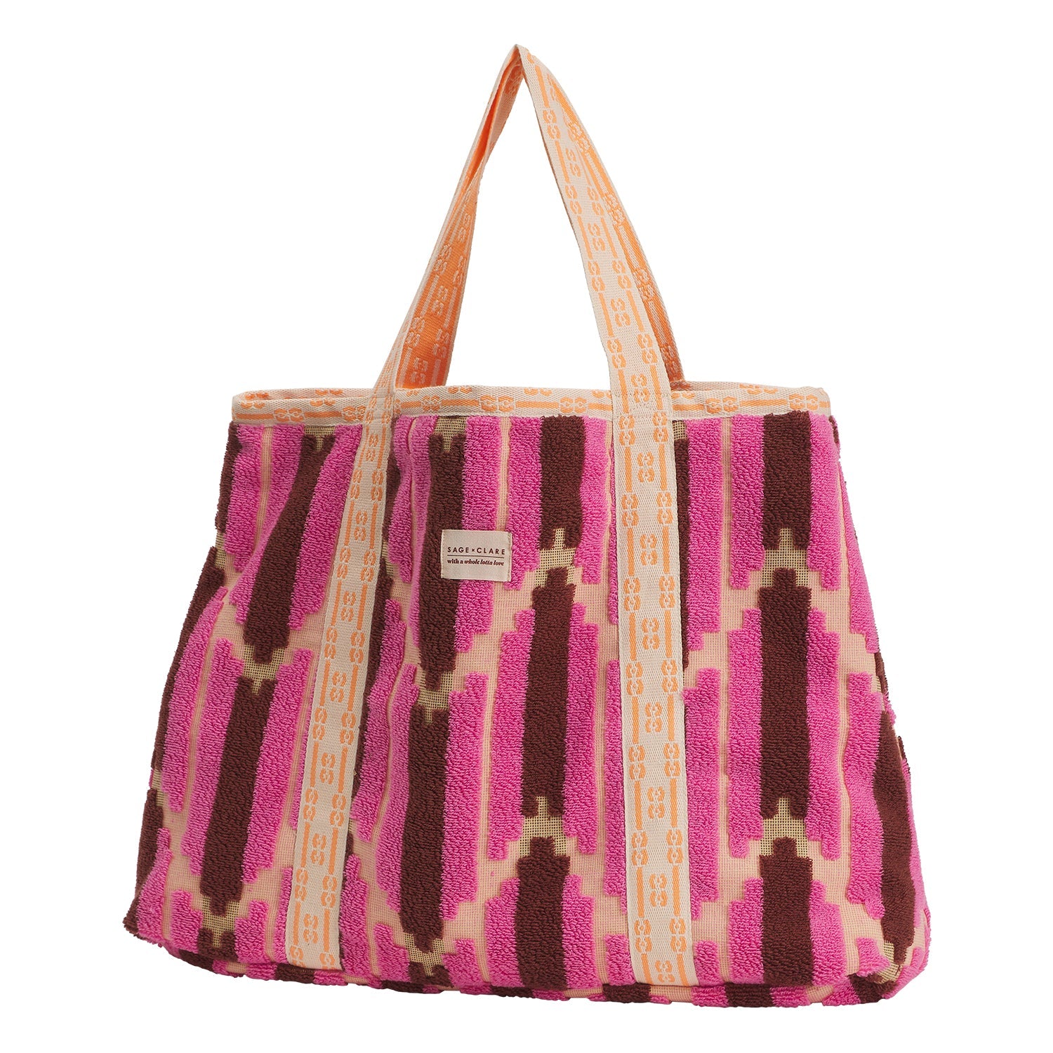 Nisha Terry Tote Bag Rosewater