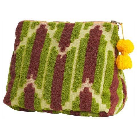 Nisha Terry Pouch Palm