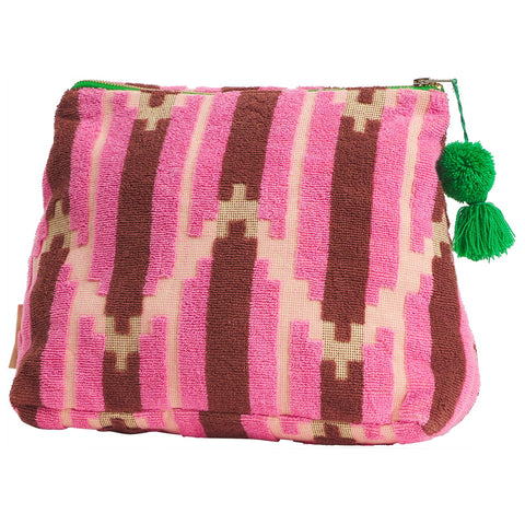 Nisha Terry Pouch Rosewater