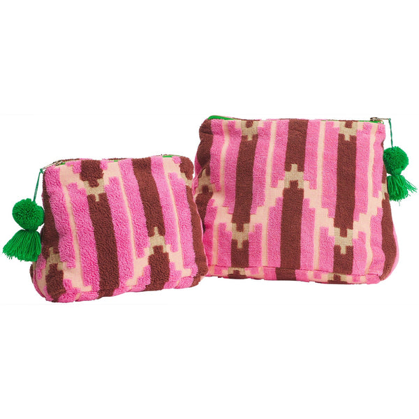 Nisha Terry Pouch Rosewater