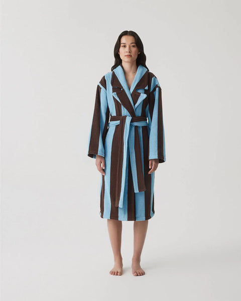 Robe Iced Chocolate Stripes