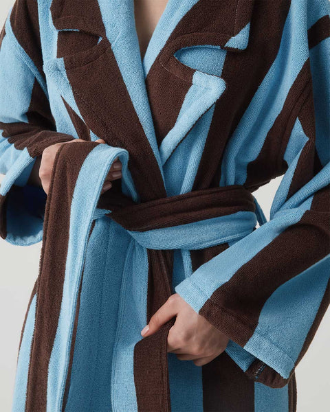 Robe Iced Chocolate Stripes