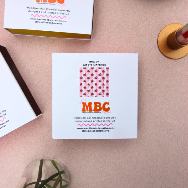 Palm Tree Stripe Matches