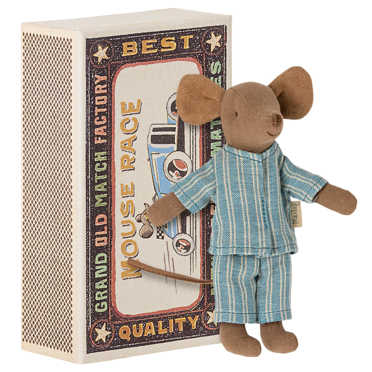 Mouse Big Brother Brown in Matchbox