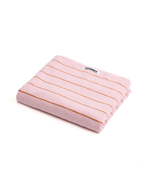 Bath Towels Fleur Pinstripe