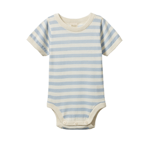 Ren Bodysuit Coastal Blue Sea Stripe