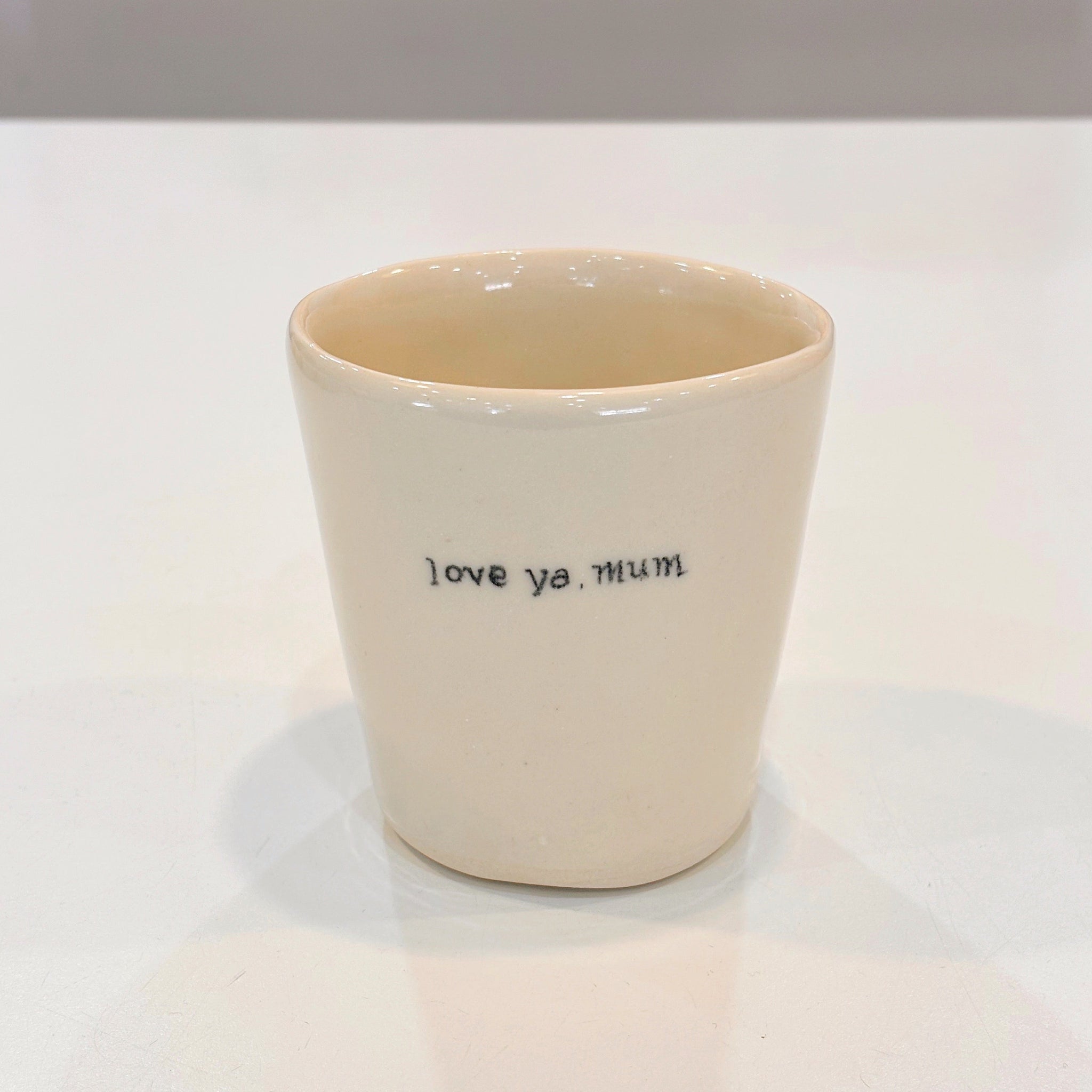 Love Ya Mum Handmade Latte Mug
