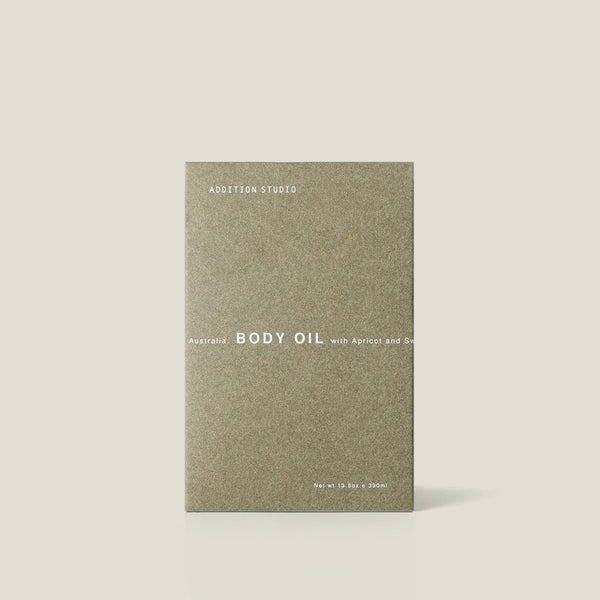 Body Oil Glass Bottle 390ml