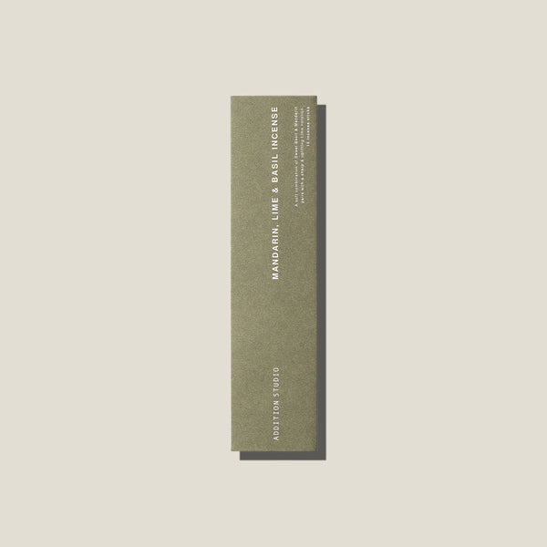 Mandarin, Lime and Basil Incense Envelope