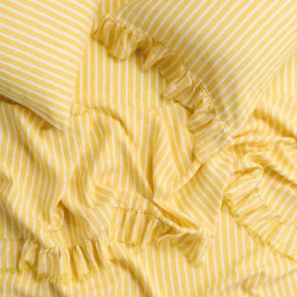 Wattle Stripe Fitted Sheet