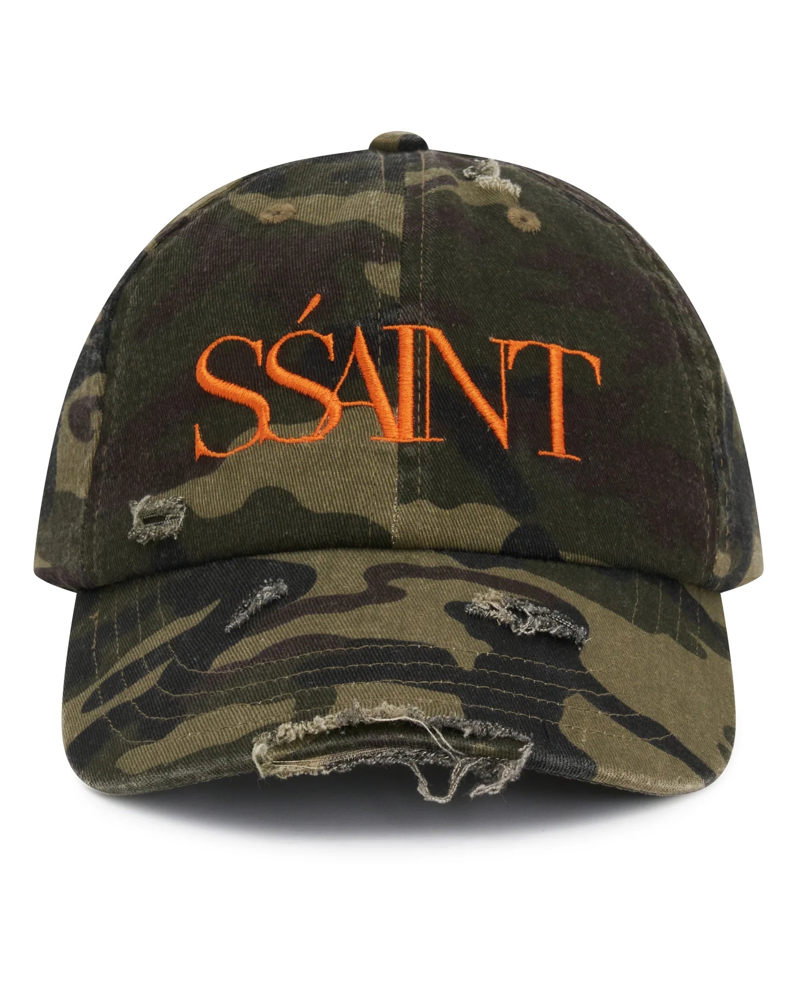 SSaint Camo Dad Cap