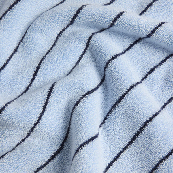 Bath Towels Mist Pinstripe