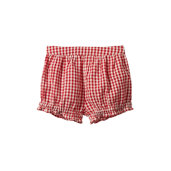 Betty Shorts Red Gingham