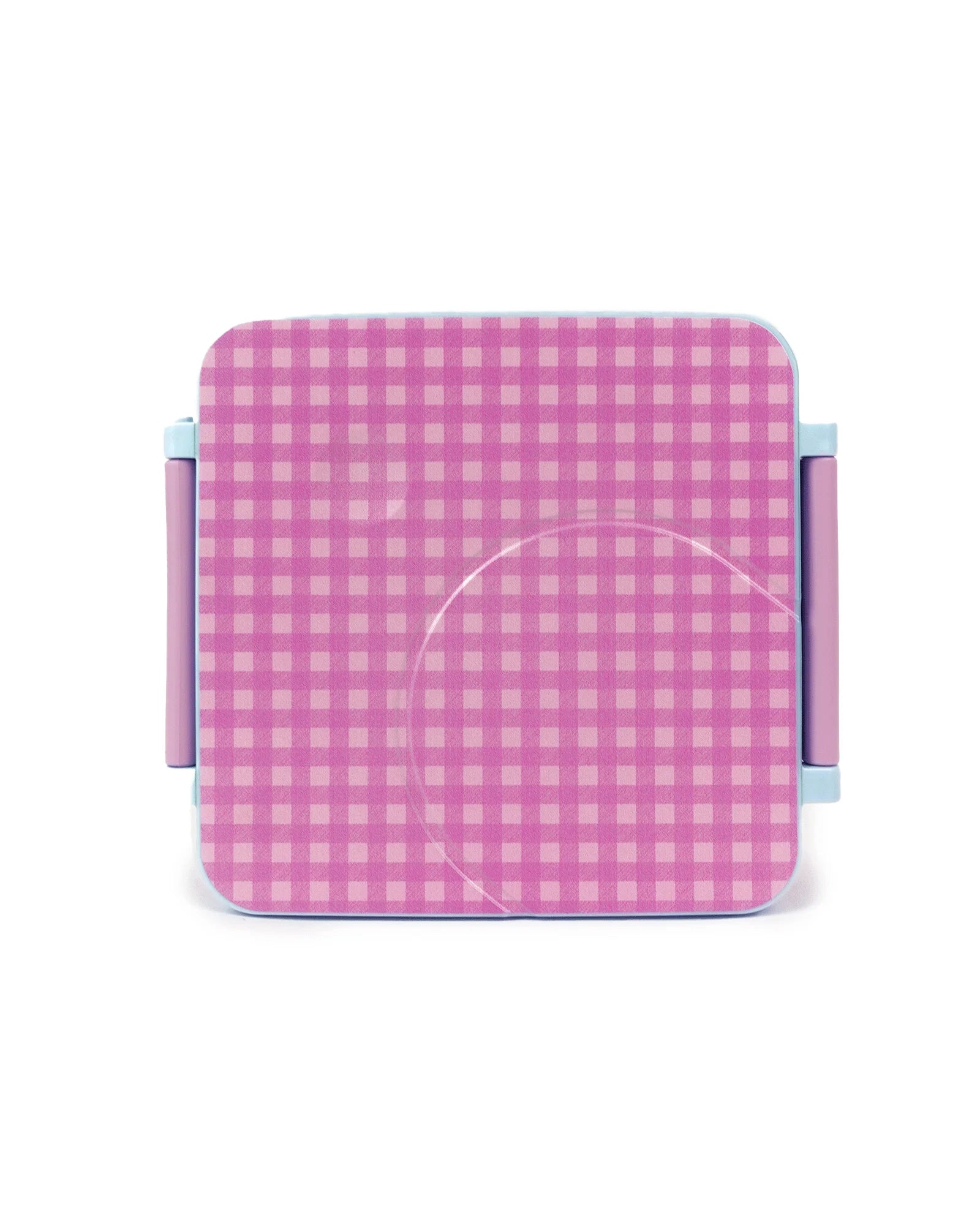 Lilac Gigham Mini Bento Box