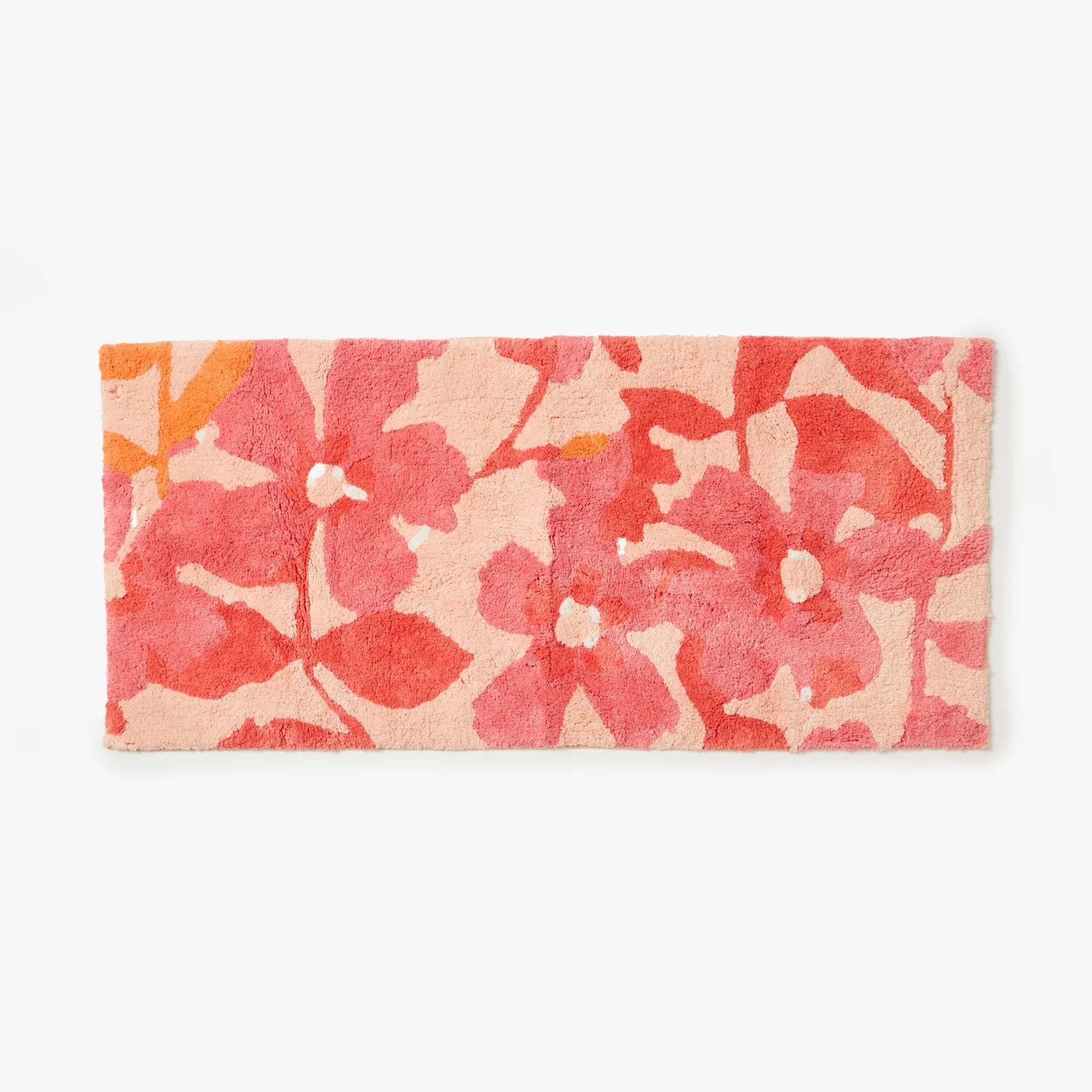 Cosmos Pink Bath Mat Long