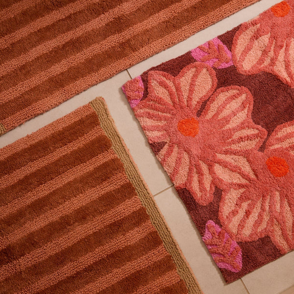 Azalea Pink Bath Mat