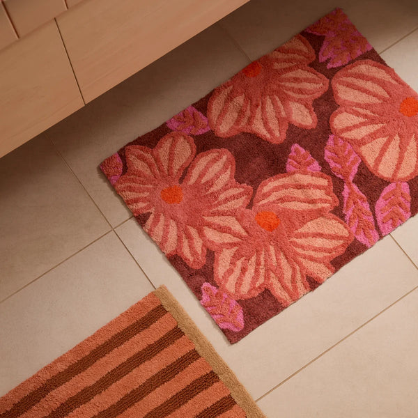 Azalea Pink Bath Mat