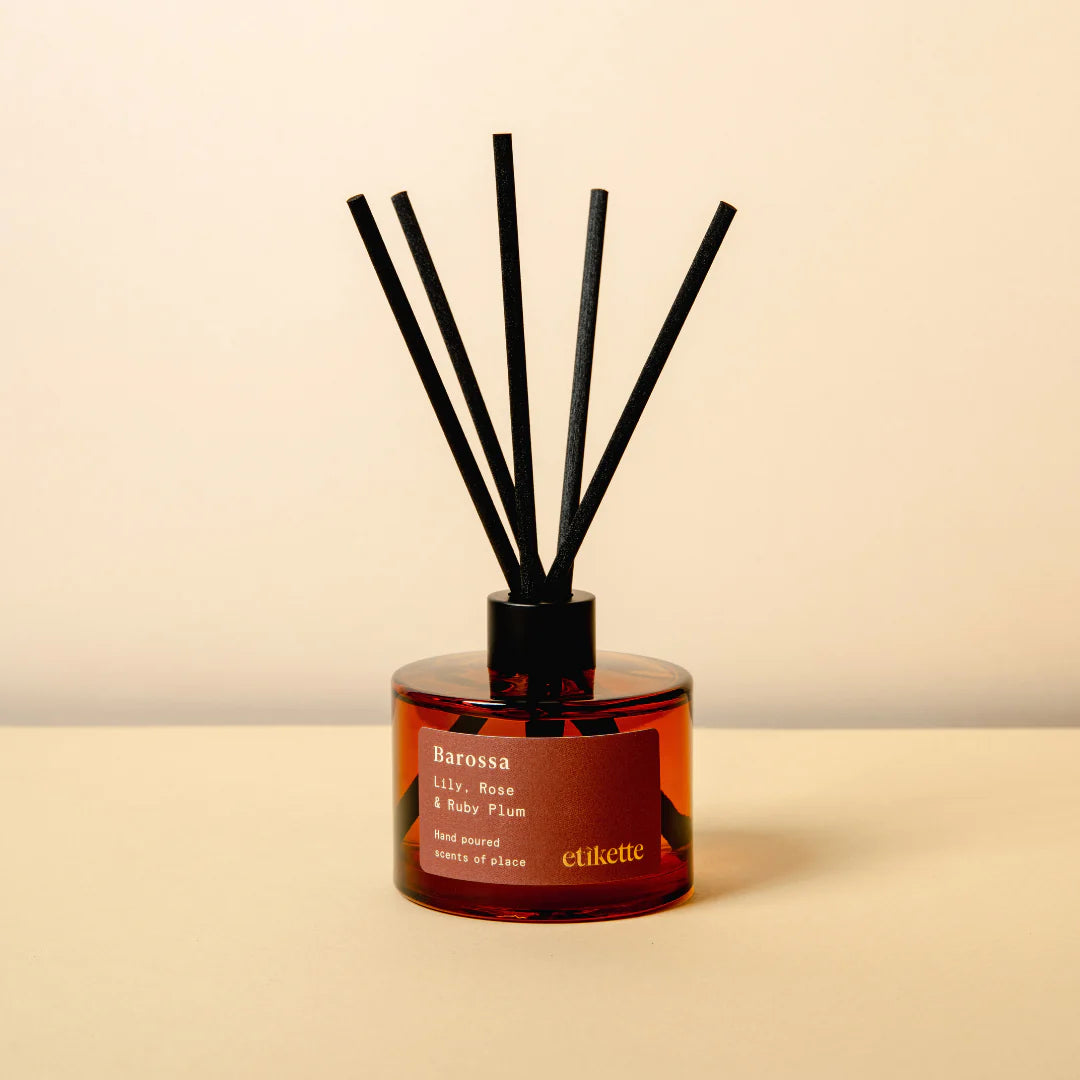Barossa in Lily, Rose & Ruby Plum Eco Reed Diffuser