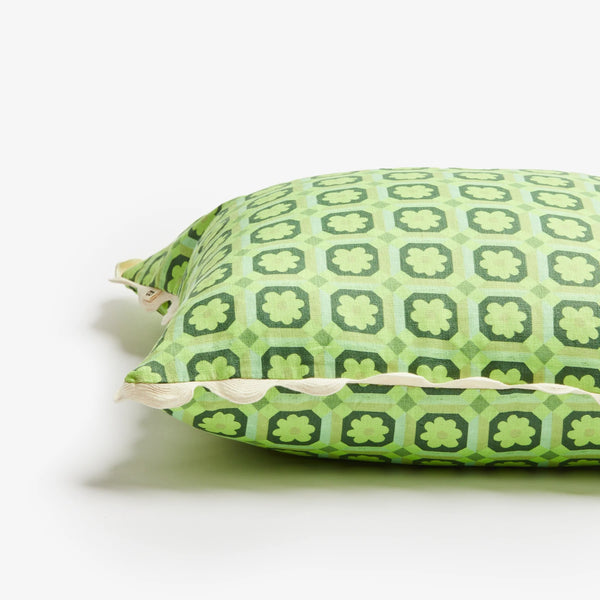 Tiny Aster Green 50x50 Cushion