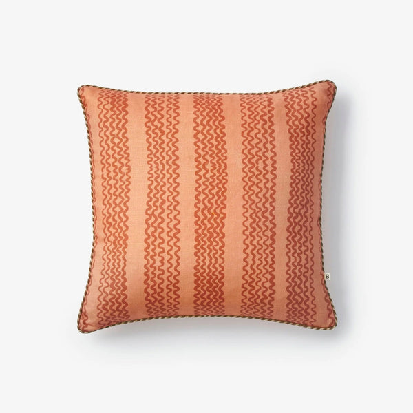 Mini Waves Cushion Terracotta
