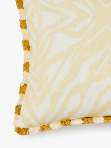 Zebra Vanilla Cushion