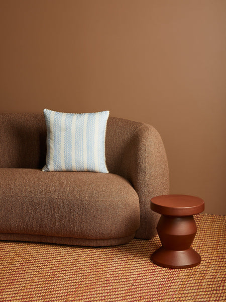 Mini Waves Soft Blue Cushion