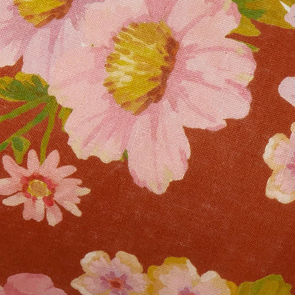 Buttercup Rust Bolster Cushion