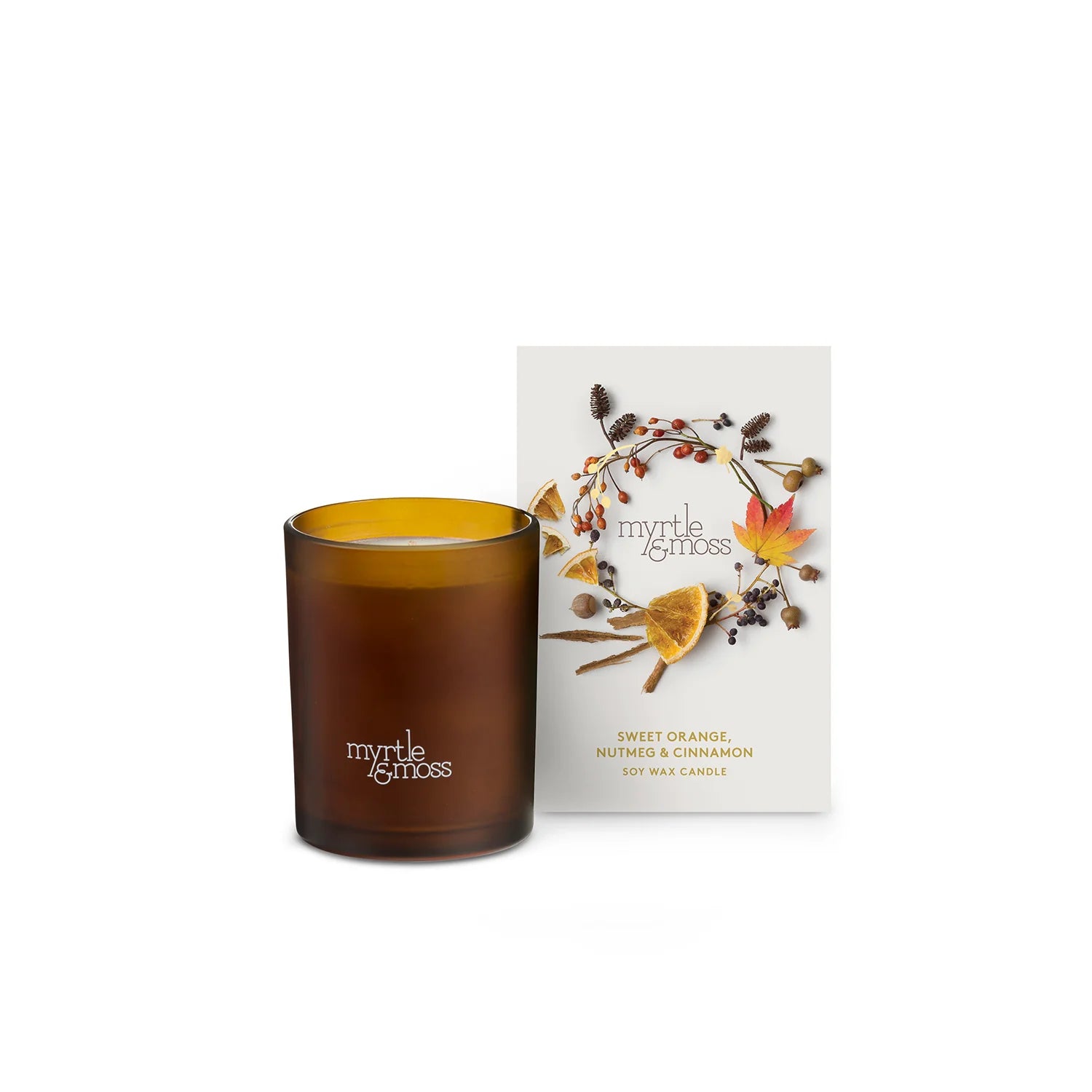 Christmas Candle - Sweet Orange, Nutmeg & Cinnamon