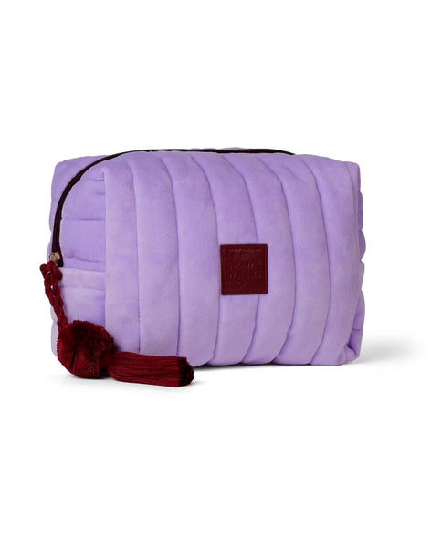 Lilac Velvet Cosmetic Case