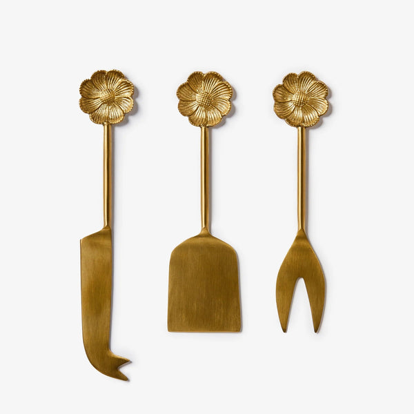 Wild Flower Cheese Knife Set