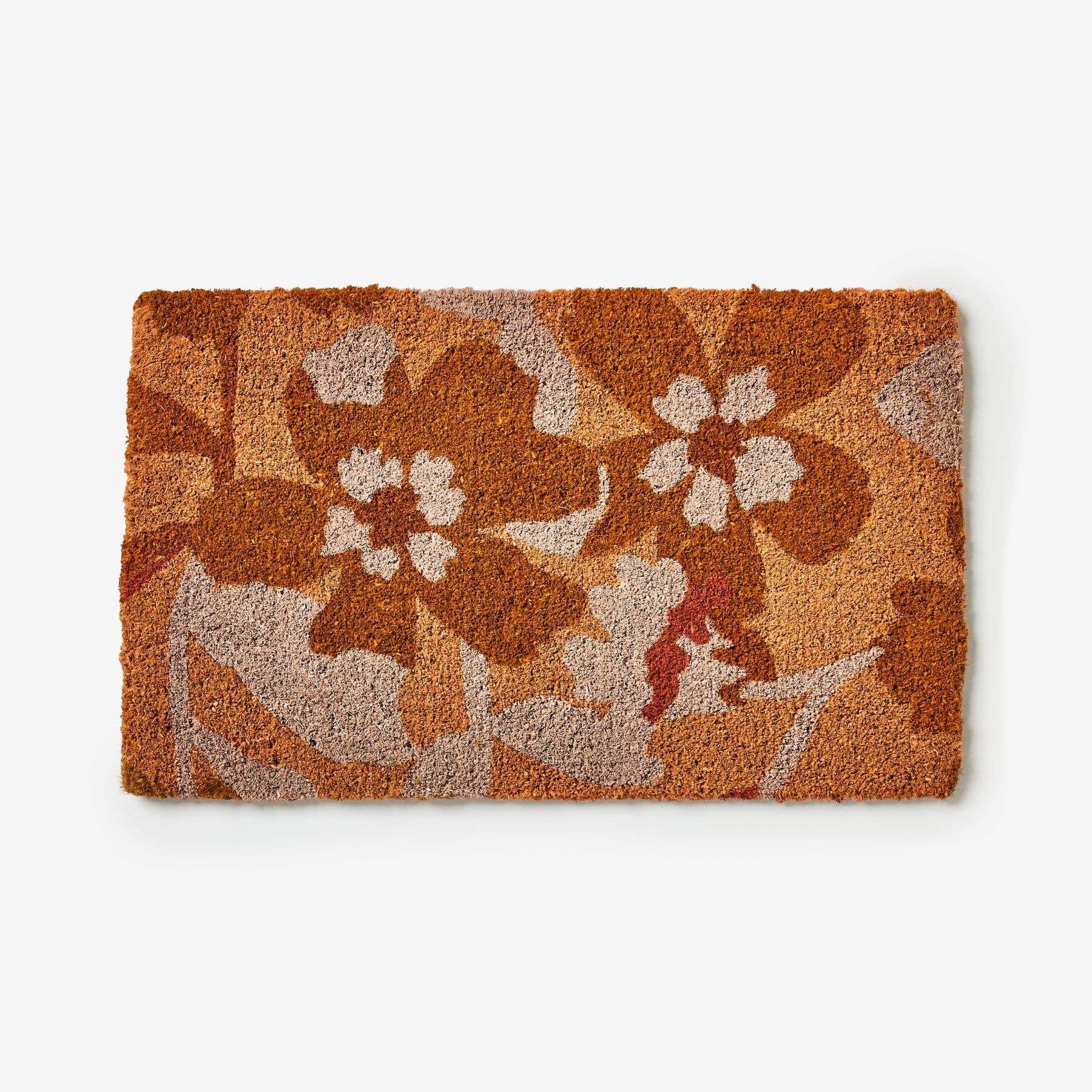 Cosmos Peach Door Mat