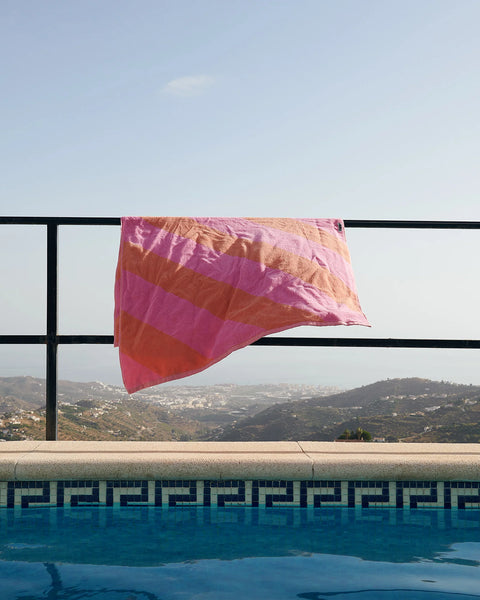 Beach Towel Sherbet Stripe