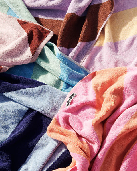Beach Towel Sherbet Stripe