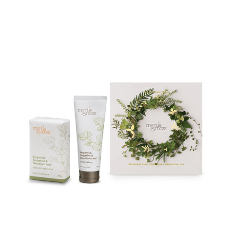 Bergamot, Tangerine & Geranium Leaf Duet Gift pack