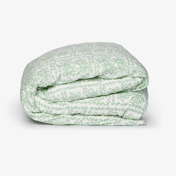 Daisy Sage Duvet Cover