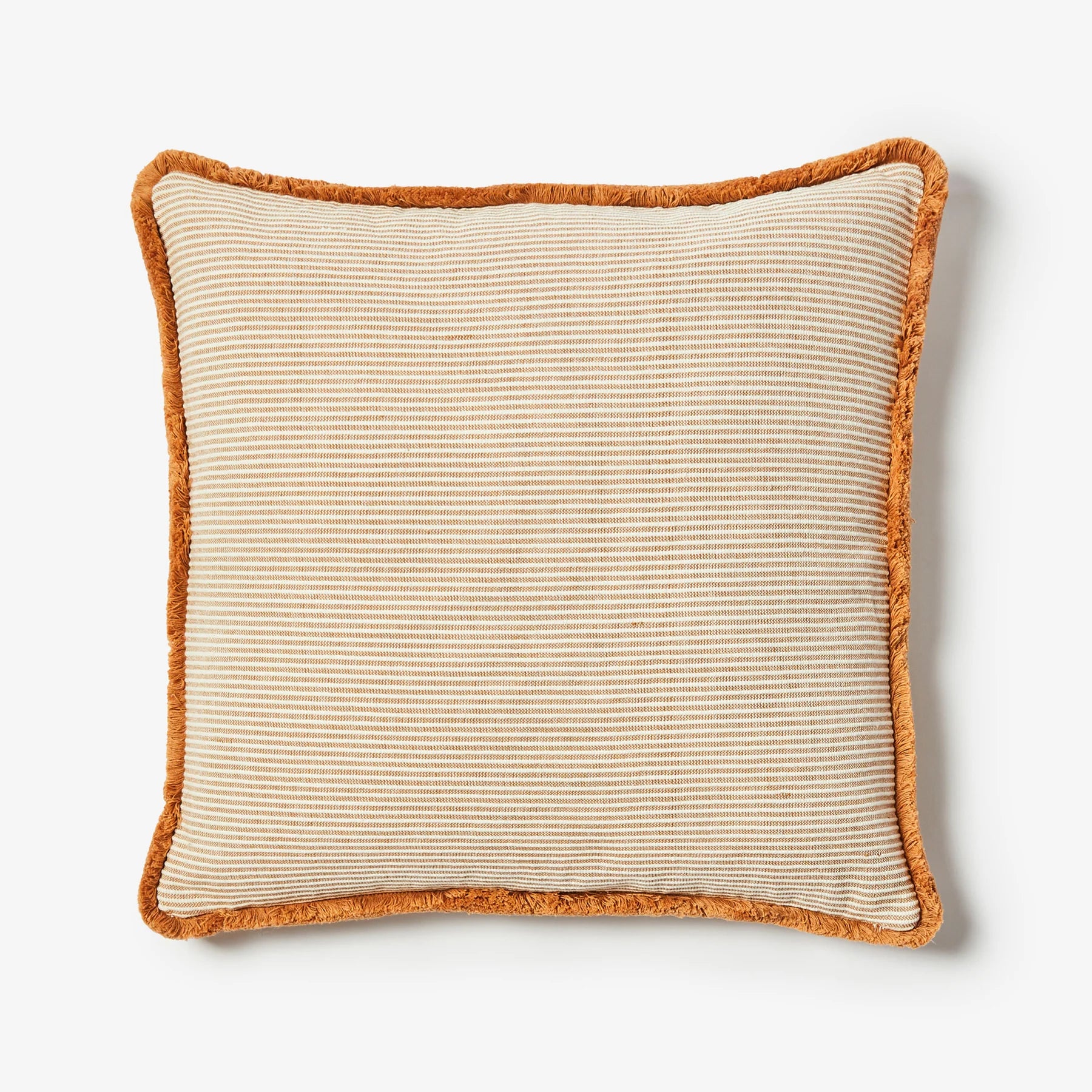 Nile Tan Woven Cotton Cushion 60cmx60cm