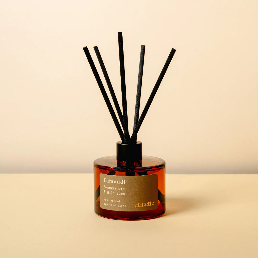 Eumundi in Pomegranate & Wild Sage Eco Reed Diffuser